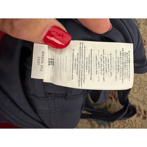 Tavi Active Navy Lily Serene V-neck Sports Bra Size XS - Picture 4 of 9